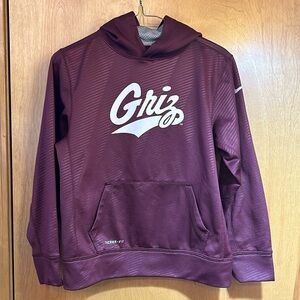 Youth Nike Therma-Fit Hooded Sweatshirt Montana Grizzlies Size M